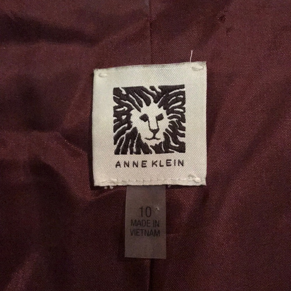 Anne Klein Rust Blazer - Picture 2 of 4